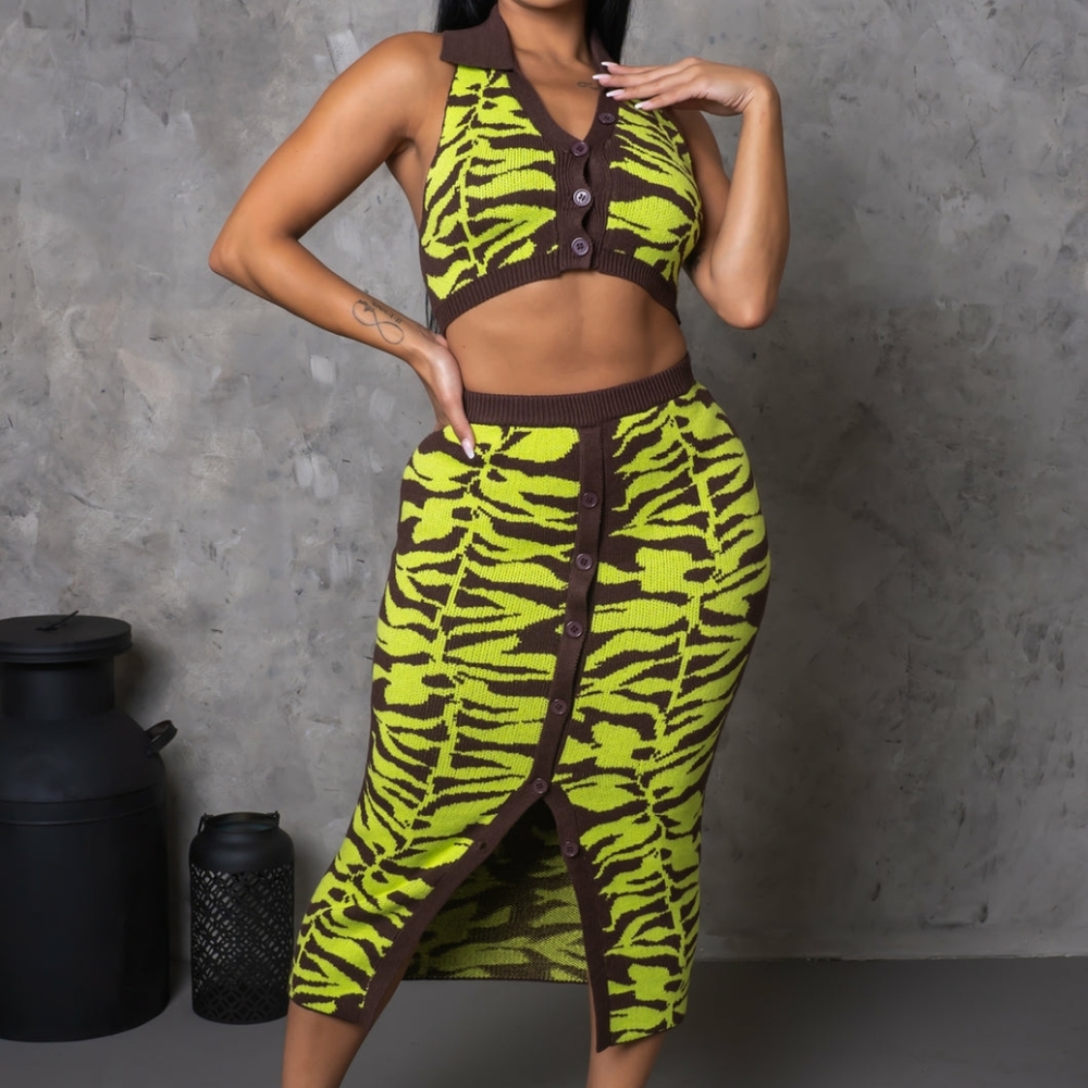 Keep in Touch 2 Piece Skirt set